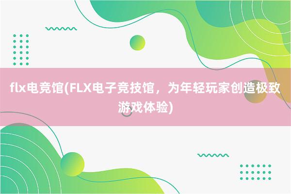 flx电竞馆(FLX电子竞技馆，为年轻玩家创造极致游戏体验)