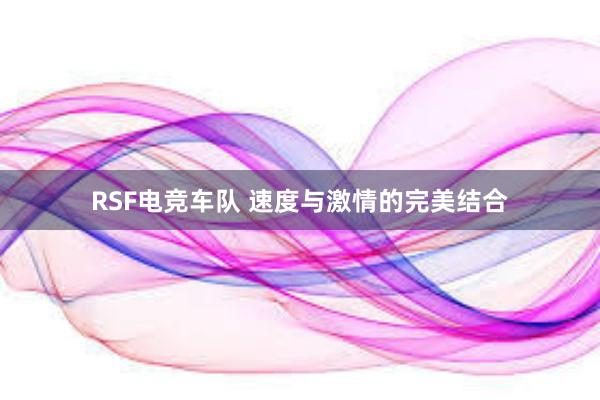 RSF电竞车队 速度与激情的完美结合